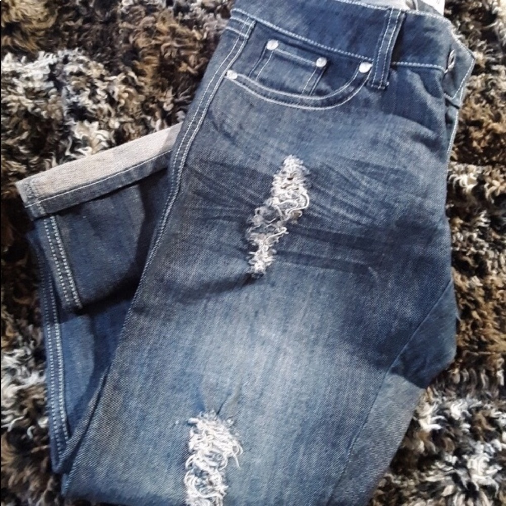 Women’s blue jeans